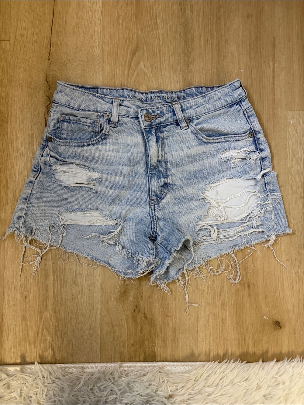 American Eagle Outfitters Distressed Jean Shorts